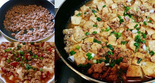 肉末豆腐