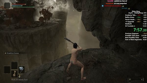《老头环》Any%速通新纪录 14分08秒跳过艾尔登兽