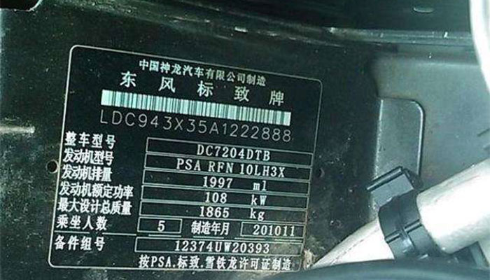 车架号是什么
