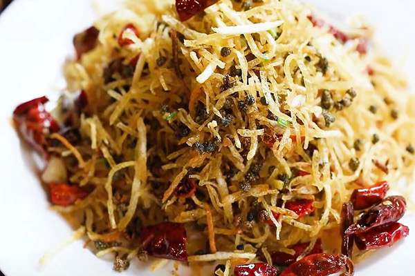 干煸土豆丝的做法
