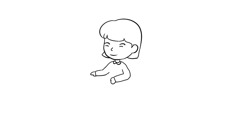 助残日残疾人简笔画怎么画