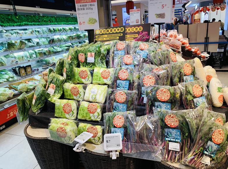 超市售卖酸豆角