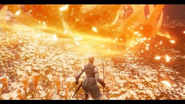 高玩分享《艾尔登法环》女武神击杀秀 尸山血海YYDS