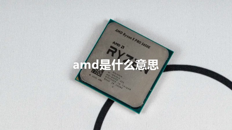 amd是什么意思