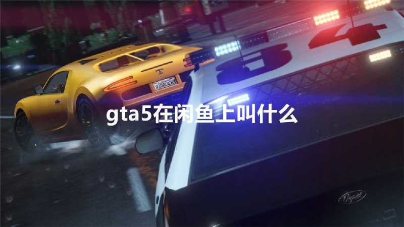 gta5在闲鱼上叫什么
