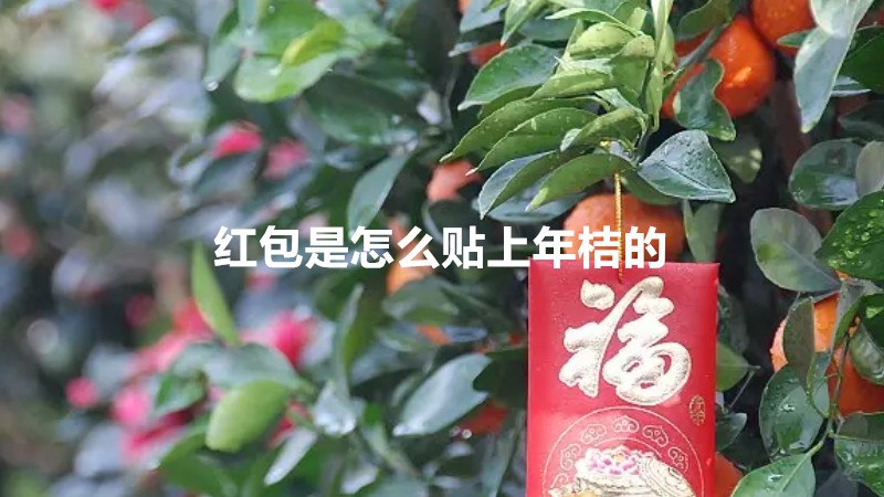 红包是怎么贴上年桔的