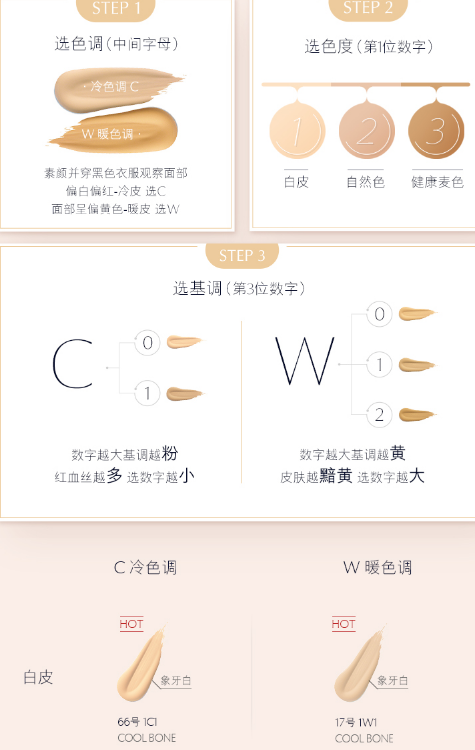 雅诗兰黛粉底液色号 雅诗兰黛dw粉底液色号试色