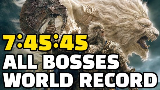 《老头环》新世界纪录:玩家7小时45分击败165个BOSS