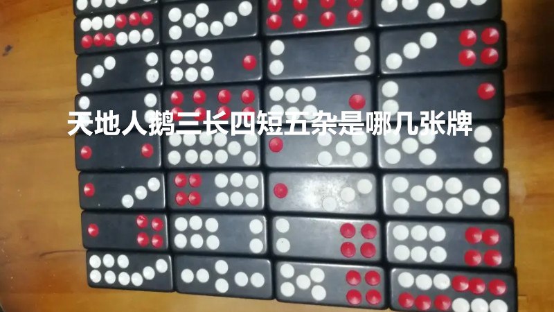 天地人鹅三长四短五杂是哪几张牌