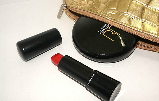 MAC口红red coquette怎么样 MAC morange试色