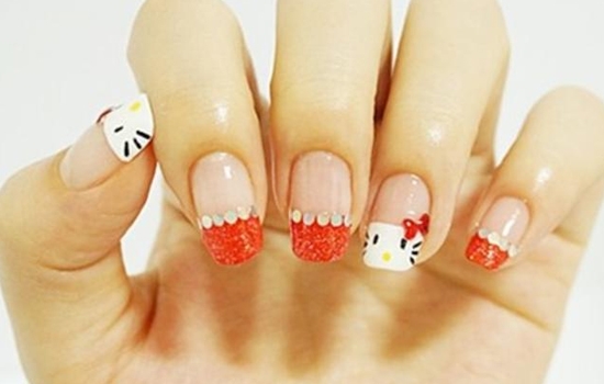 hello kitty美甲图片 hello kitty美甲教程