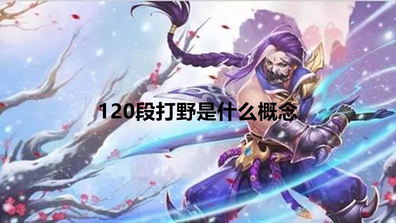 120段打野是什么概念