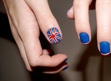 英伦设计元素 英伦风美甲图片