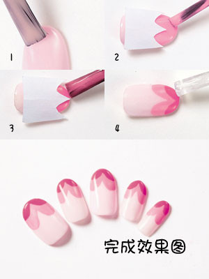 简单美甲图案 diy美甲教程