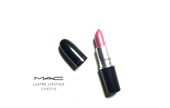 MAC sweetie口红怎么样 MAC sweetie试色