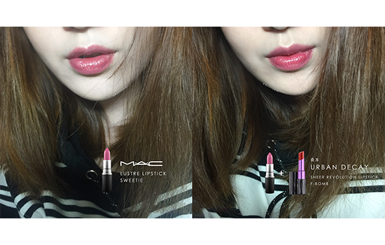 MAC sweetie口红怎么样 MAC sweetie试色