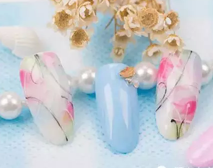 晕染美甲 花式美甲教程