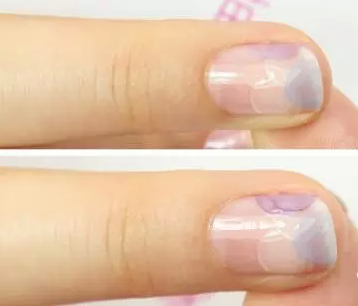 晕染美甲 美甲晕染教程