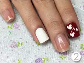 美甲迪士尼款 卡通美甲教程