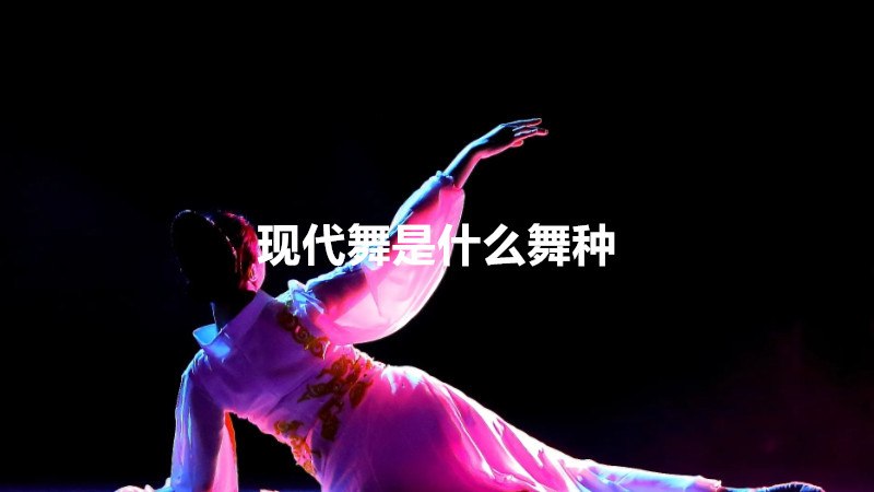 现代舞是什么舞种