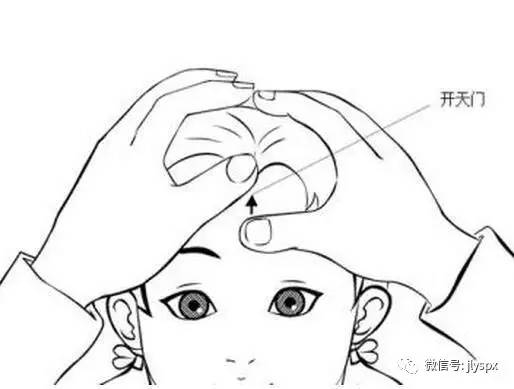 5分钟学会小儿推拿退烧五步图