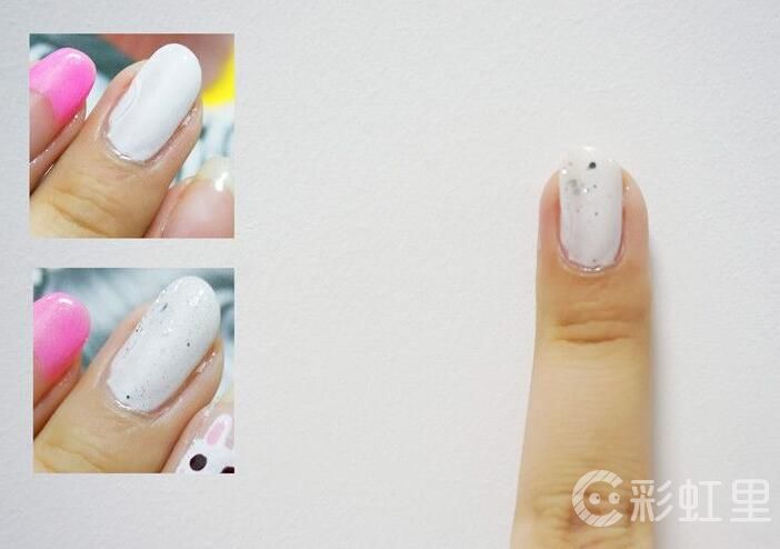 小兔子美甲图片 兔子美甲教程