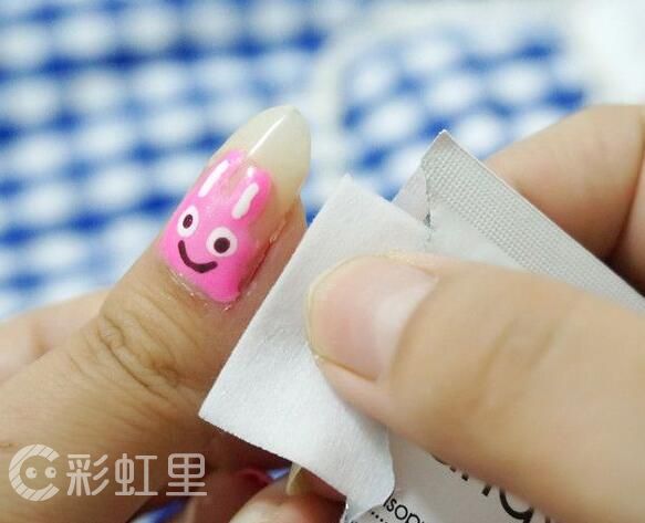 小兔子美甲图片 兔子美甲教程
