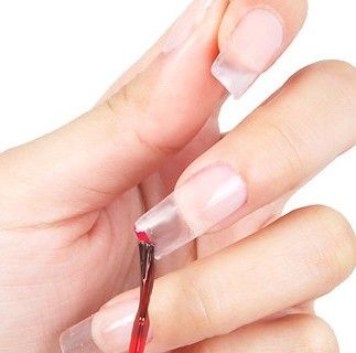 大红指甲图片 简单美甲教程