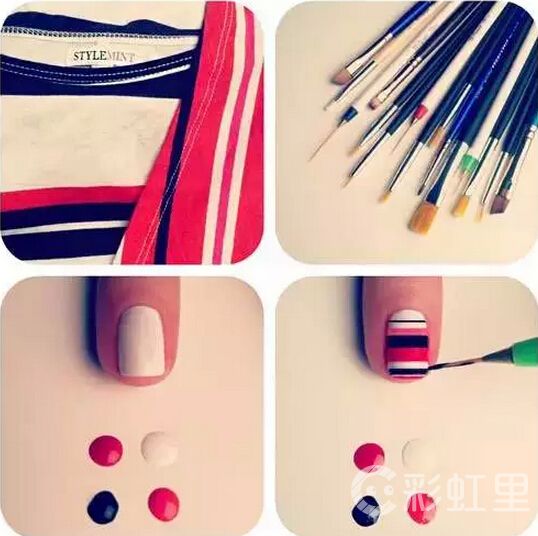 简单美甲图片 简单美甲教程