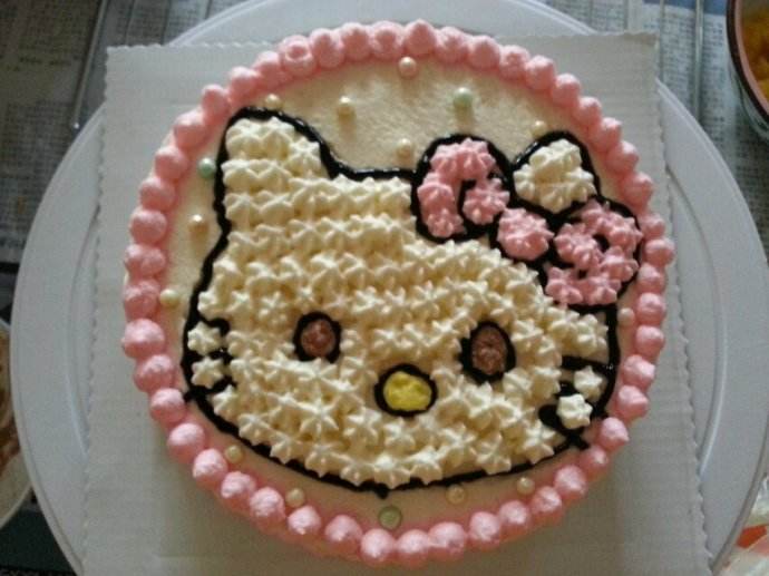 一招教会你hello kitty蛋糕怎么做
