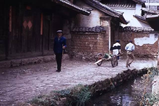 成为世界文化遗产名城前 古朴的丽江