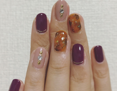 今年流行什么美甲 干花系列美甲火爆来袭