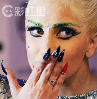 时尚美甲 明星美甲图片
