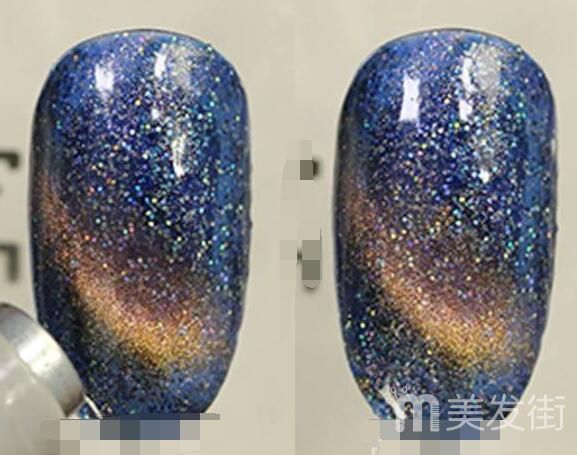 夏季星月美甲图片 星月美甲教程
