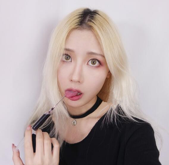 个性创意彩妆 暗黑系妆容教程