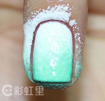 树影美甲画法教程 贴合夏日的意境