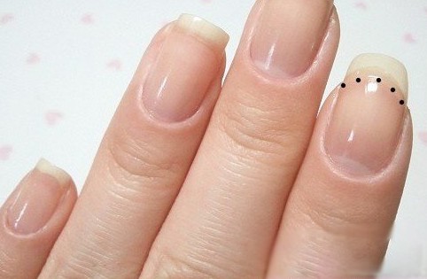 法式小清新美甲 水晶钻石美甲教程