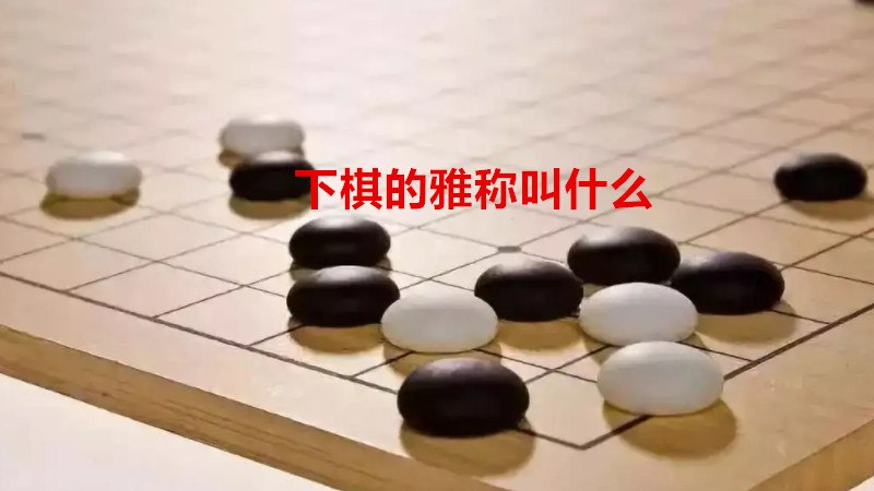 下棋的雅称叫什么