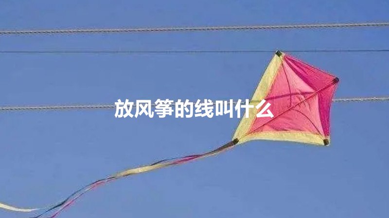 放风筝的线叫什么