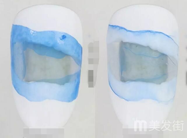 夏日海洋美甲图片 蓝色海洋风美甲教程