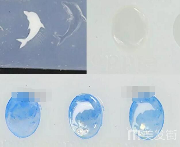 夏日海洋美甲图片 蓝色海洋风美甲教程