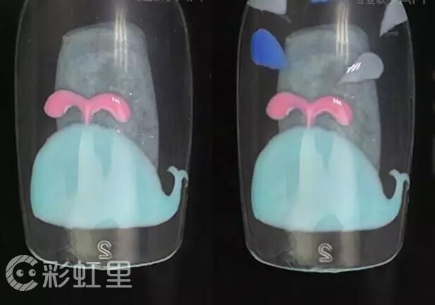 可爱卡通美甲图片 卡通美甲教程