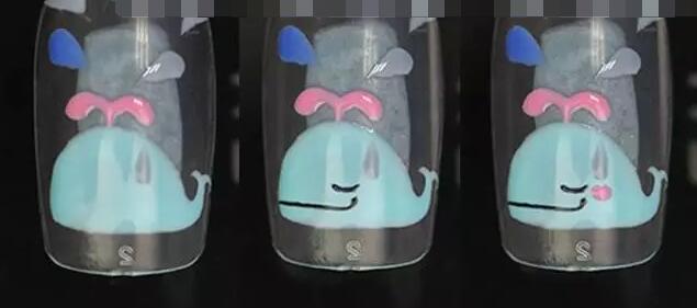 可爱卡通美甲图片 卡通美甲教程