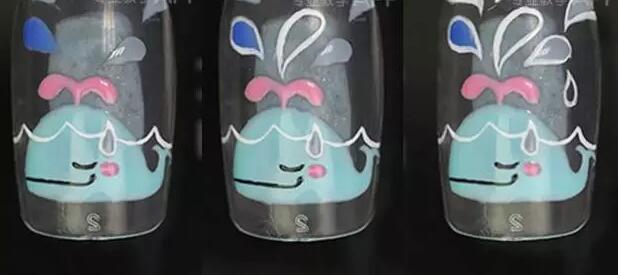 可爱卡通美甲图片 卡通美甲教程