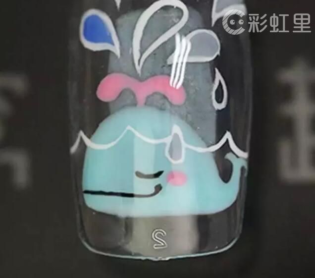 可爱卡通美甲图片 卡通美甲教程