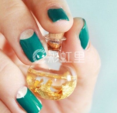 夏日美甲糖果色 夏天简约美甲图片