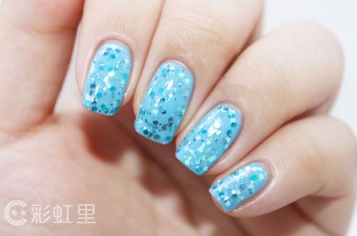 菠萝美甲 海洋风美甲教程