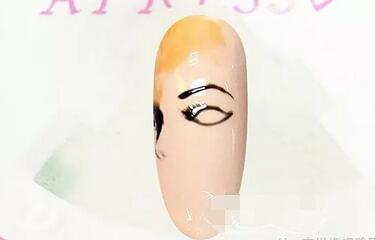 美女美甲 彩绘小清新美甲教程