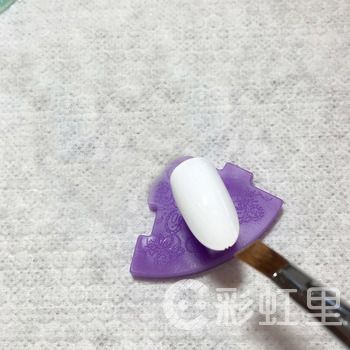 透明玻璃纸美甲 日系美甲教程
