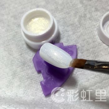 透明玻璃纸美甲 日系美甲教程